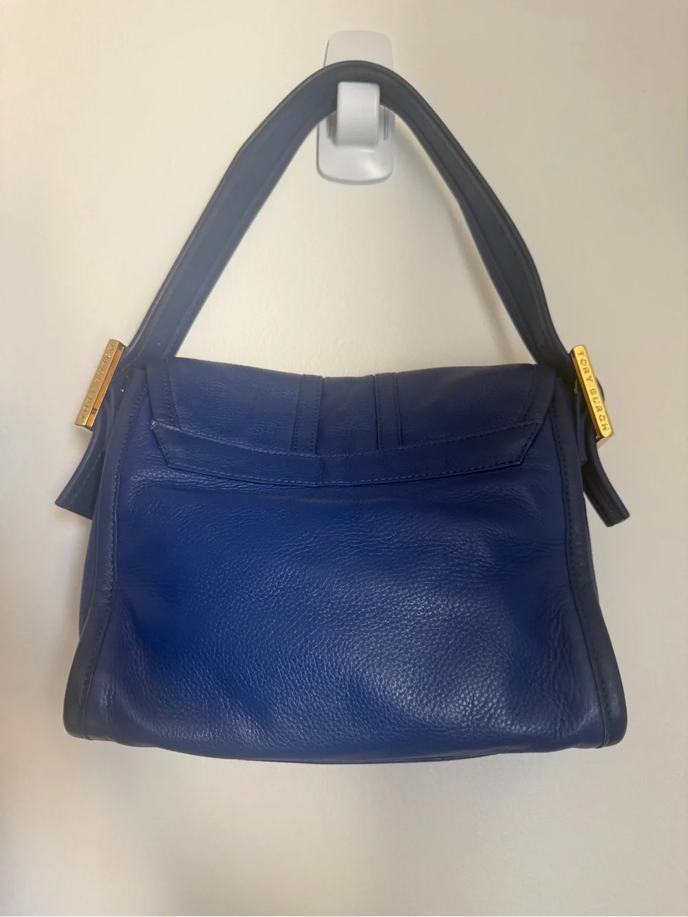 Tory Burch Royal/ Cobalt Blue Leather Shoulder Bag